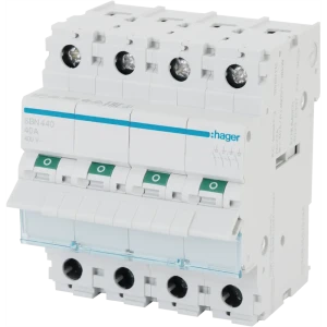 Выключатель нагрузки Hager SBN440 3P N 40 А