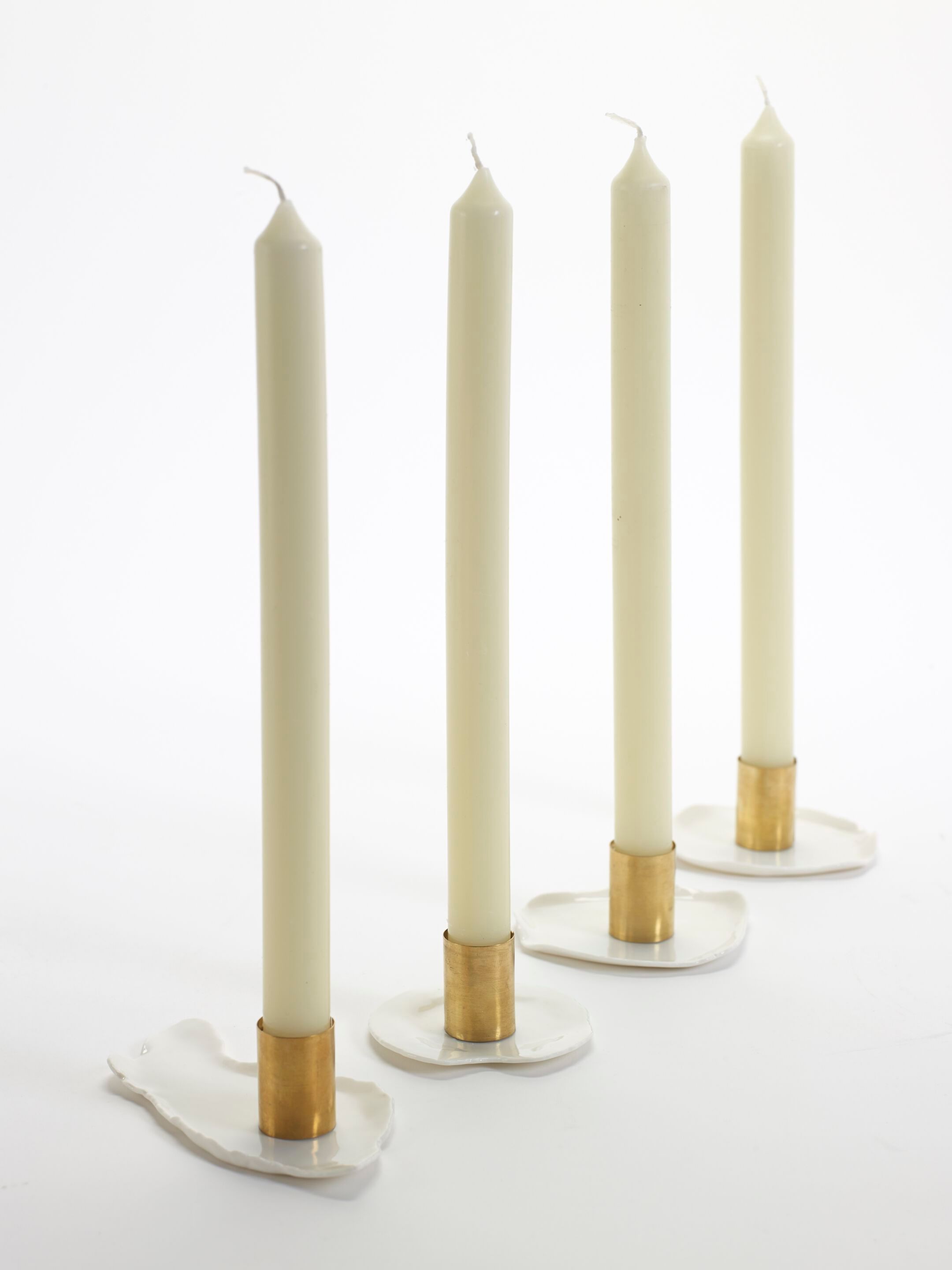 Набор из 4 фарфоровых подсвечников Serax Marie interior accessories ARCH-00140952 - Вид №2