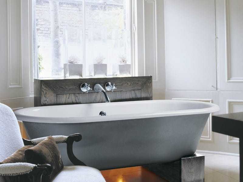 Настенный смеситель для ванны с 3 отверстиями Gentry Home Ascot ARCH-00094027 - Вид №1