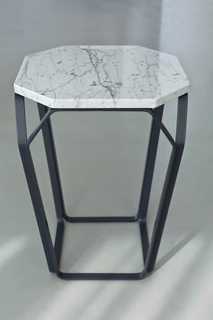 MEMEDESIGN Приставной столик из каррарского мрамора по контракту Tray sun-id-1485574 - Вид №1