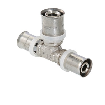 VTm.231.N.262620 Пресс-фитинг – тройник Valtec 26 х 26 х 20 мм 