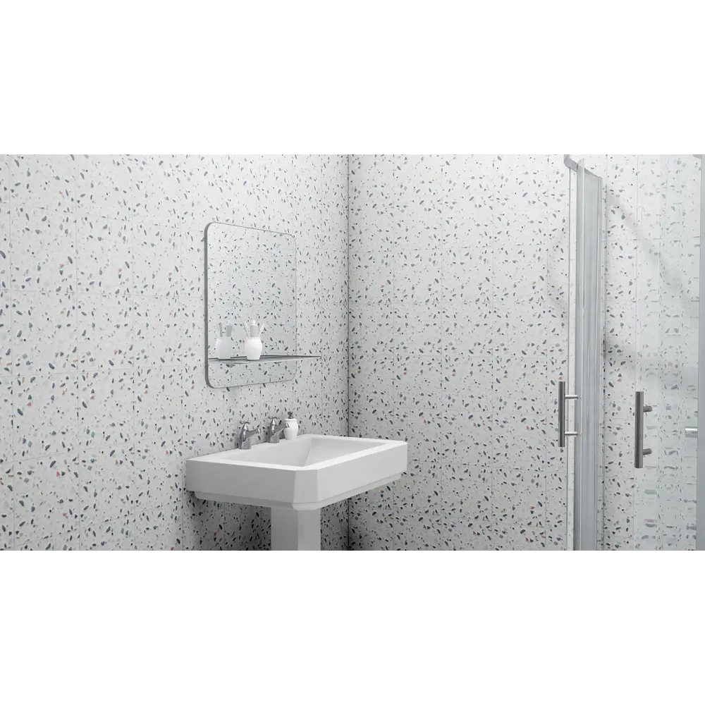 КРОНАПЛАСТ Стеновая панель Терраццо Уно - стильная отделка для интерьера 86557954 STLM-0070080 - Вид №4