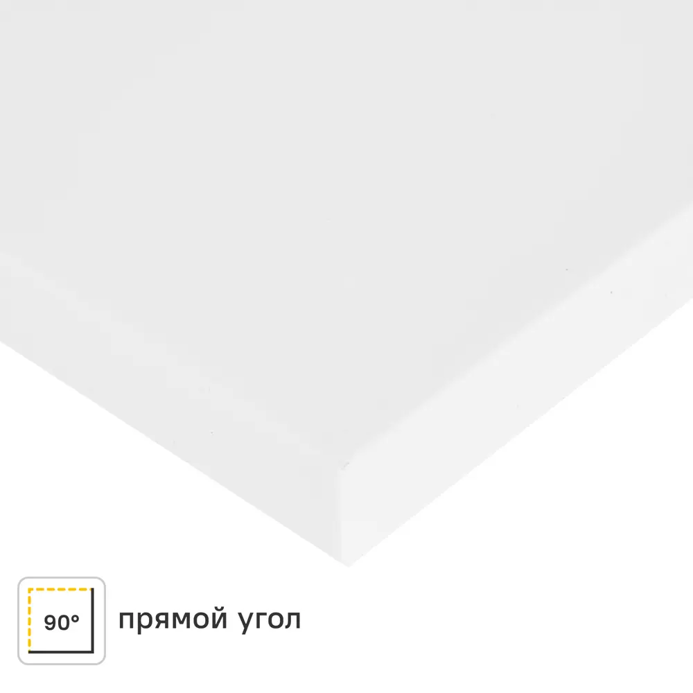 Столешница Сноу 120x60x2 см искусственный камень цвет белый 84168258 STLM-2192476 Santreyd