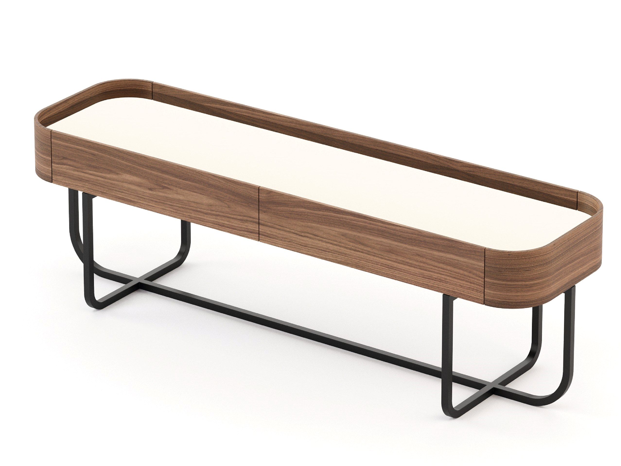 Прямоугольная консоль из шпона с ящиками Stylish Club His &amp ARCH-00129342 - Вид №12