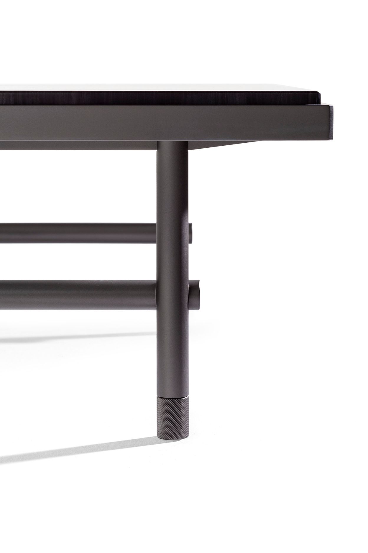 Квадратный журнальный столик с мраморной столешницей Poltrona Frau ARCH-00058972 - Вид №3