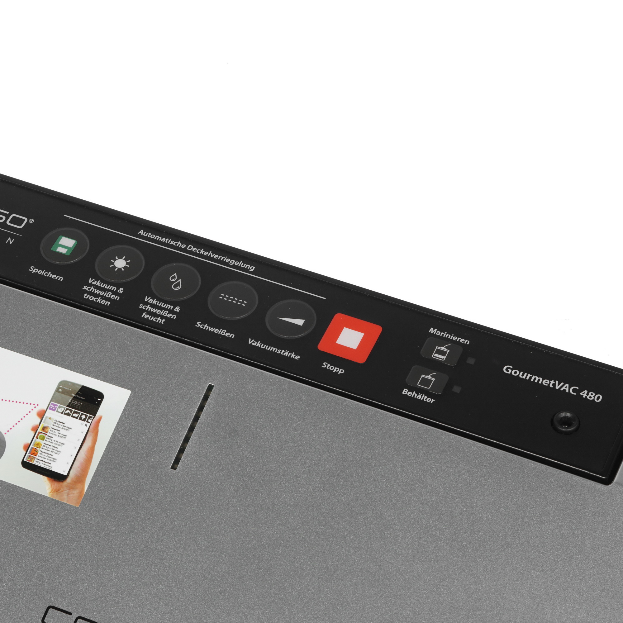 8118929 Вакуумный упаковщик CASO GourmetVAC 480 STDN-0066932 - Вид №3