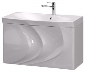 У40388 Тумба с раковиной Mirage 90, 1я, White 1 Marka Mirage
