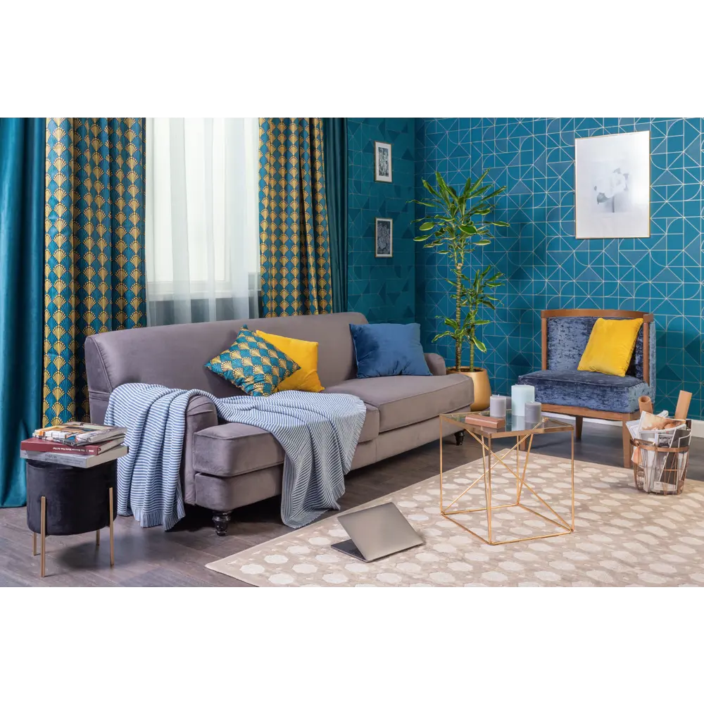 Ковер вискоза Рим 393E 160x235 см цвет бежевый CTIM STLM-2139587 - Вид №6