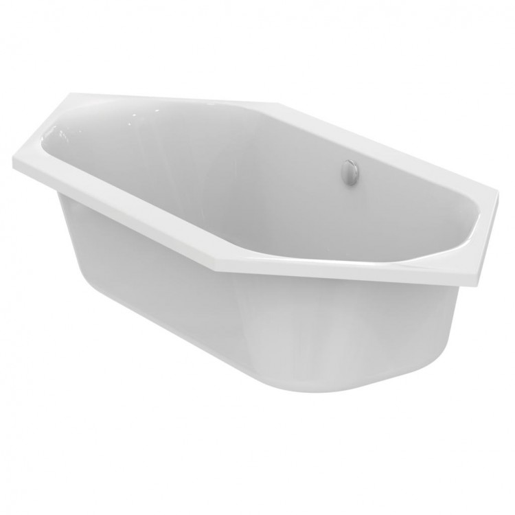 K747001 Шестиугольная встраиваемая акриловая ванна 200X100 см Ideal Standard TONIC II - Вид №1