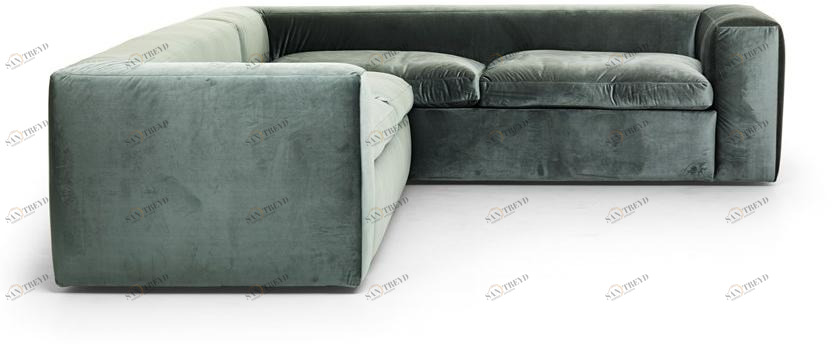 EPÒNIMO Модульный угловой диван в бархате  Bb005 - 014 