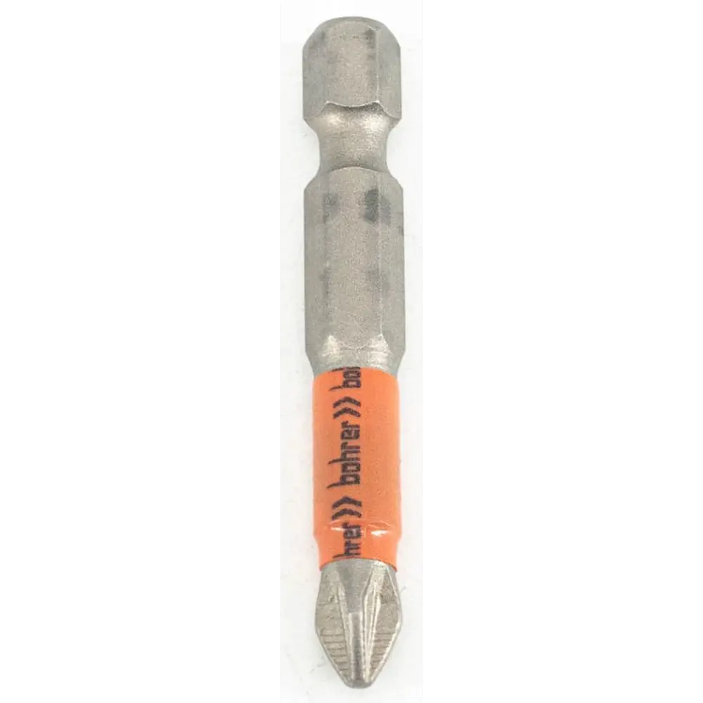 Бита магнитная Bohrer Taiwan Type 33262050 PZ2x50 мм, 10 шт STLM-2040887 - Вид №1