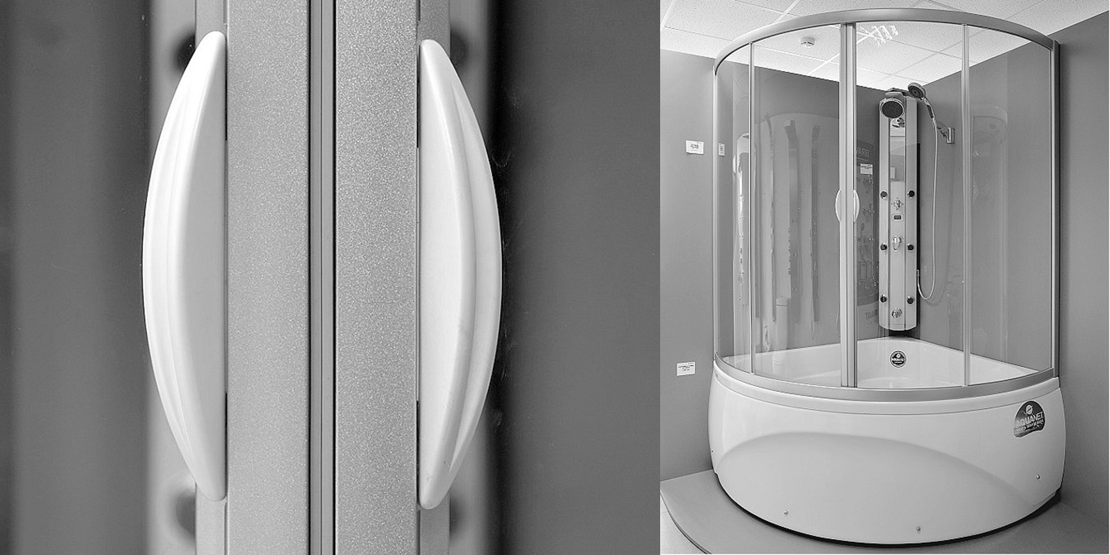 00182551 Душевое ограждения на борт вынны Aquanet Россия VITORIA - Вид №2