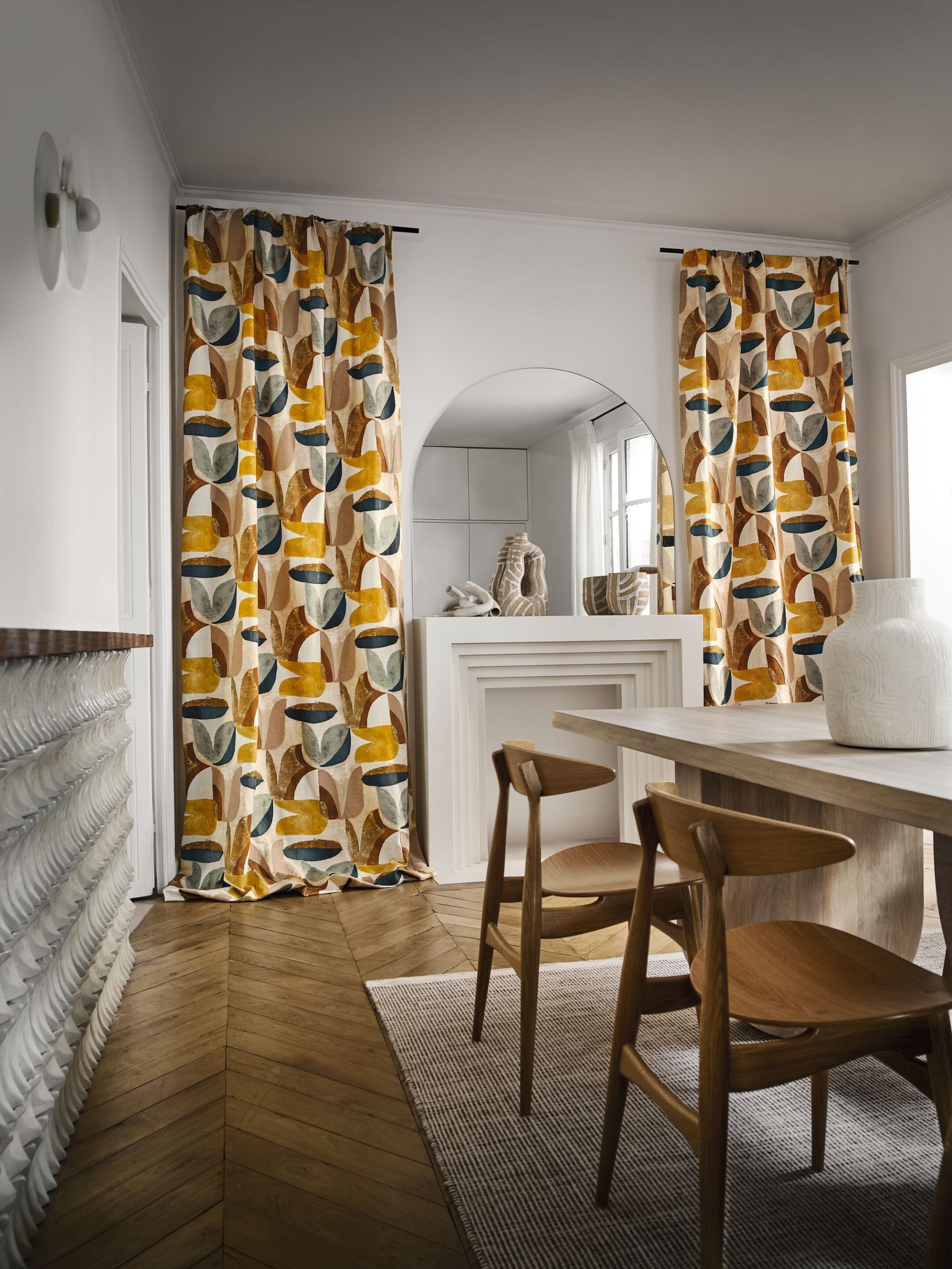 Ткань с графическим рисунком Casamance флирт ARCH-00086812 - Вид №2