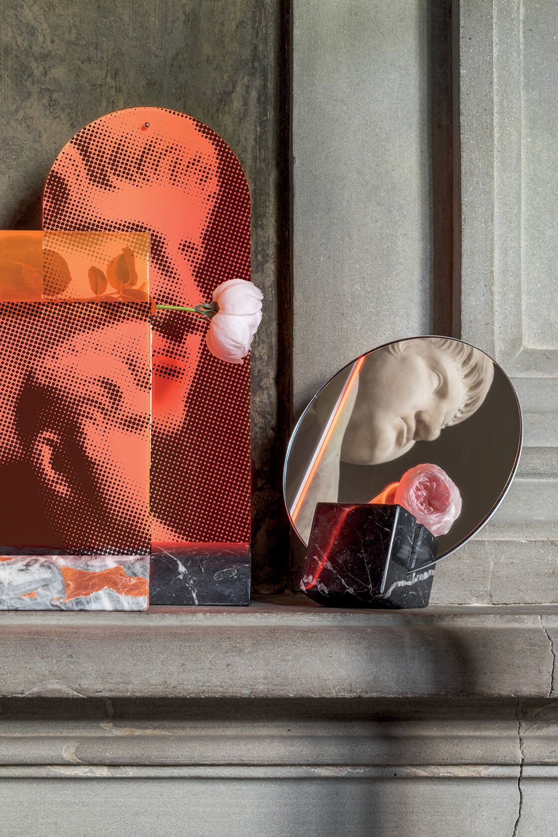 Фоторамка из ПММА с мраморной основой Poltronova ARCH-00152539 - Вид №2