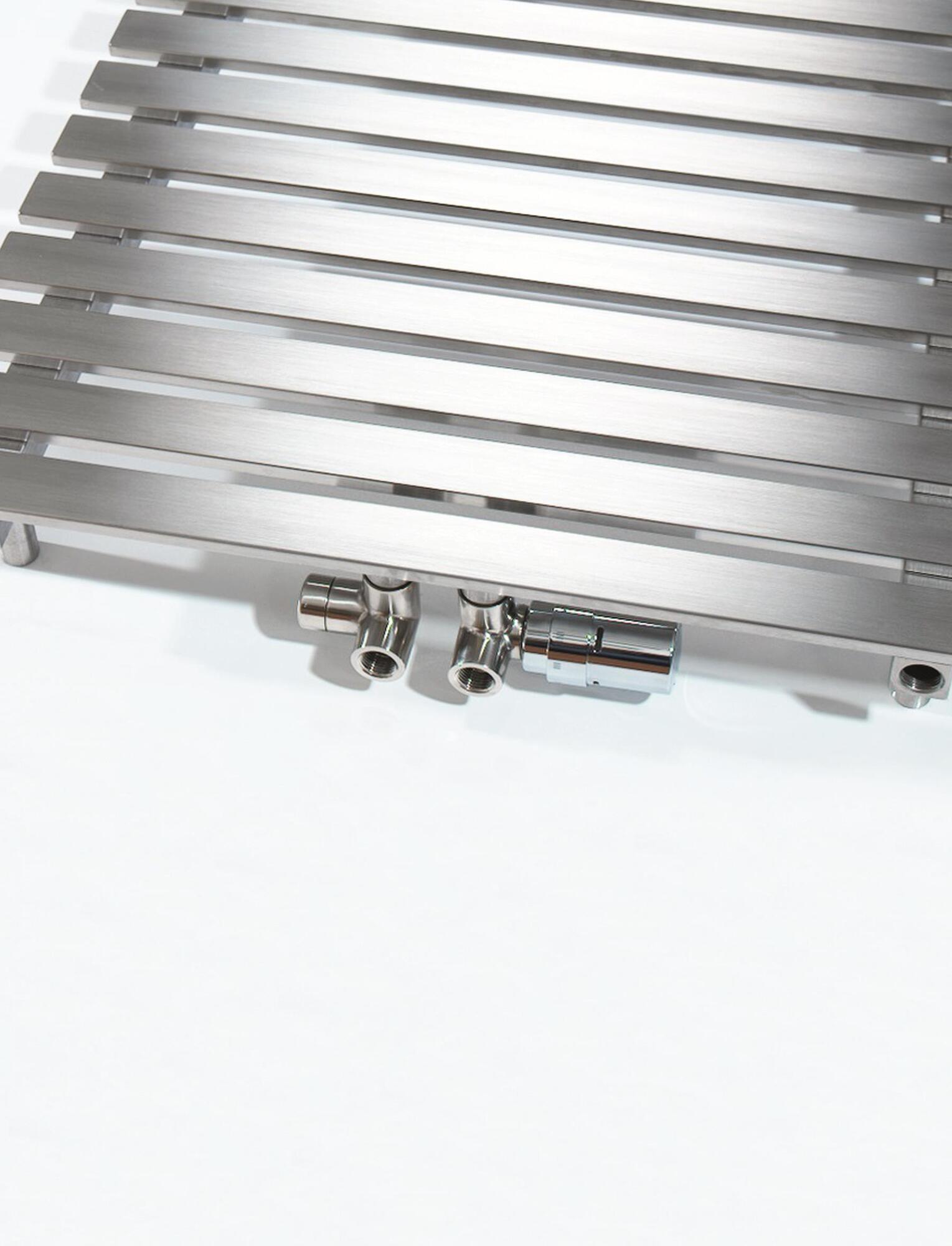 Полотенцесушитель Hammam ALTO Stainless steel  комбинированный; электрический или водяной Сталь  - Вид №36