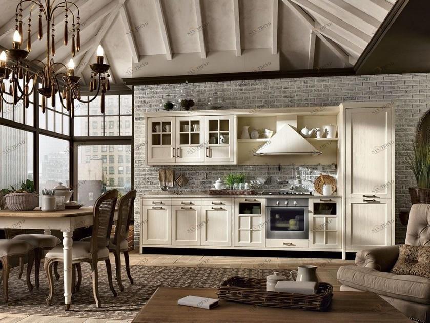 Marchi Cucine Модульная кухня из массива дерева Kreola sun-id-1444106