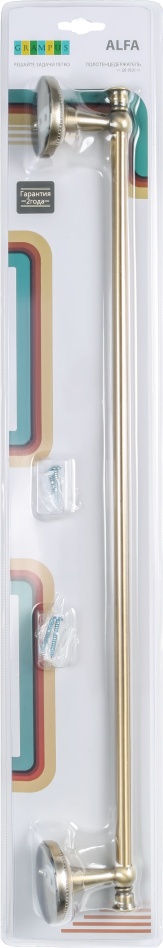 9501 Полотенцедержатель трубчатый GR- GRAMPUS ALFA - Вид №1