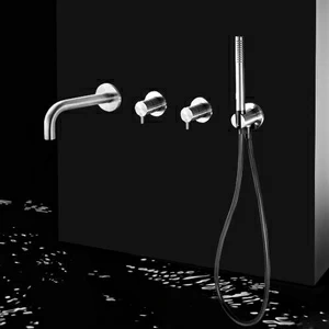 Смеситель настенный для ванны KITTXCV4M_IXS Geda Nextage Toox