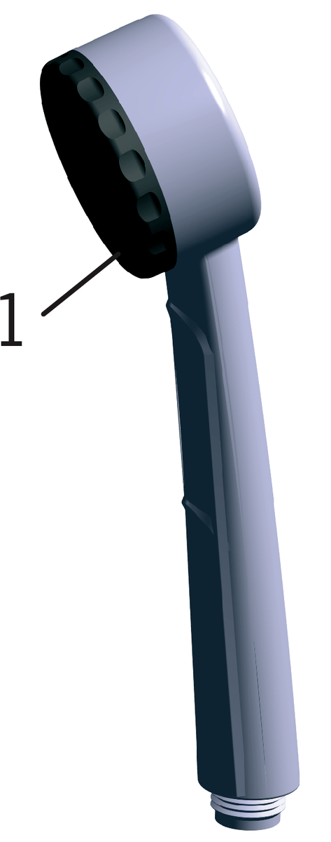 Oras 232002 Сеточная головка душа 232002  Хром  - Вид №3