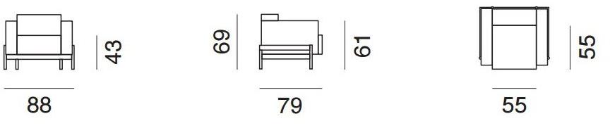 de Sede Кожаное кресло с подлокотниками Ds-21 sun-id-1391516 - Вид №5