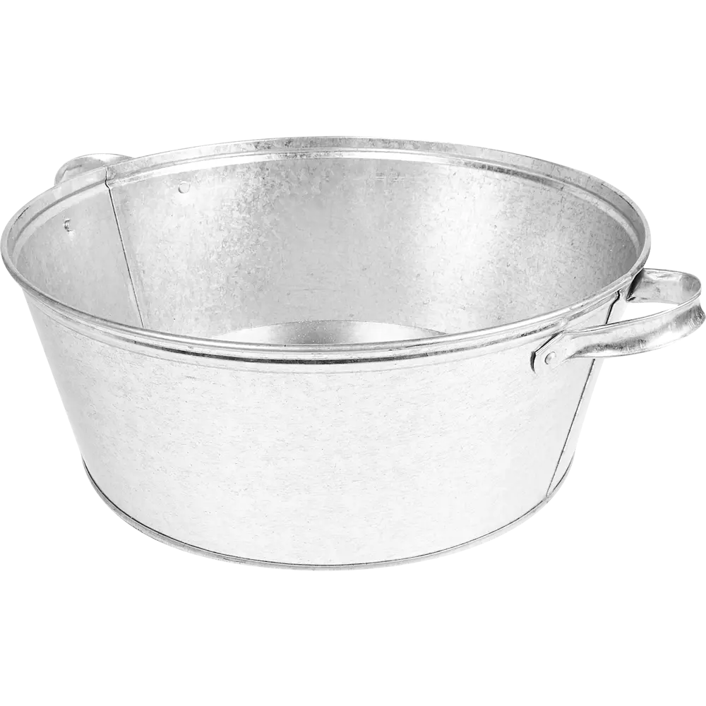 Таз оцинкованный Сибртех 13 литров с усиленными ручками 84855040 STLM-1516011