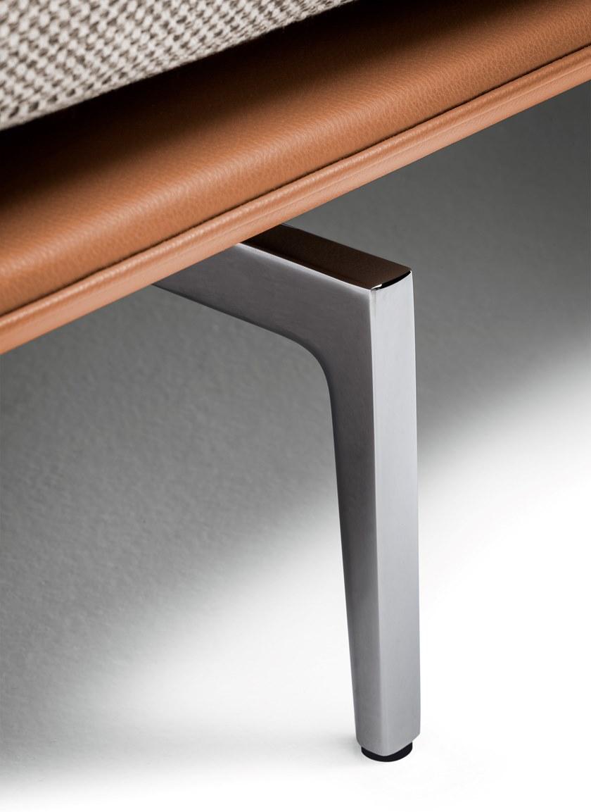 Poltrona Frau 2-х местный диван из ткани и кожи La collezione - divani e poltrone sun-id-1458156 - Вид №8