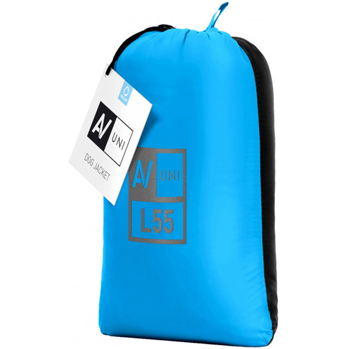 ПР0053765 Куртка для собак UNI двусторонняя размер M 48, голубо-черная AiryVest  - Вид №1
