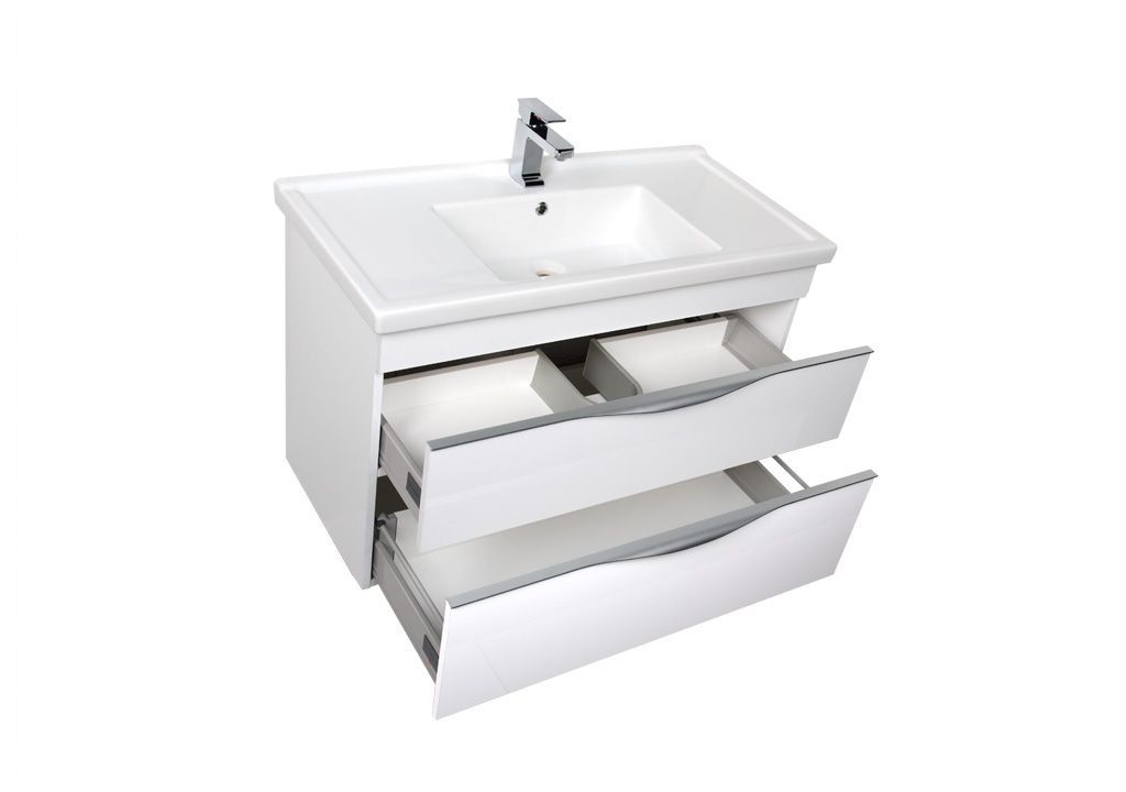 Мебель для ванной Aquanet Эвора 100 белый 00184566 - Вид №4