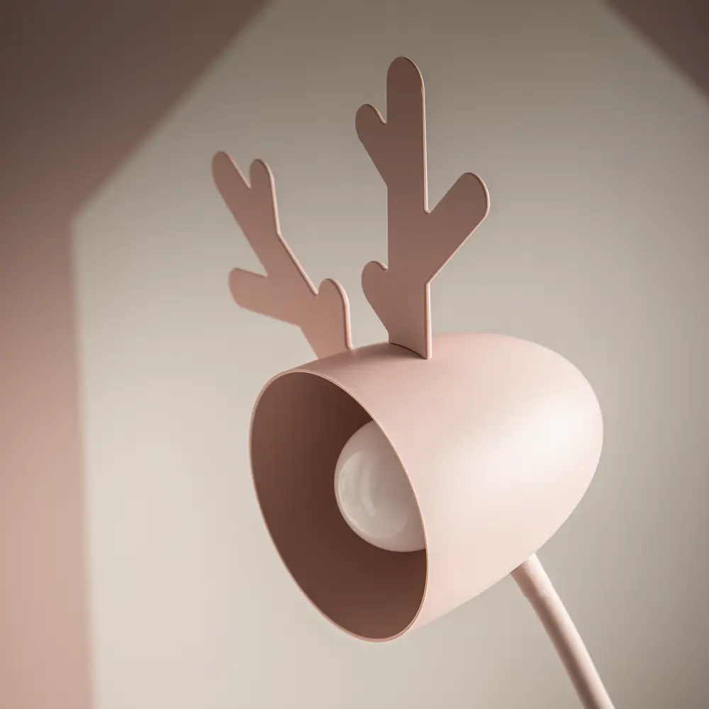 Настольная лампа рабочая KREAFORTA «Pina» цвет розовый STLM-2040689 - Вид №7