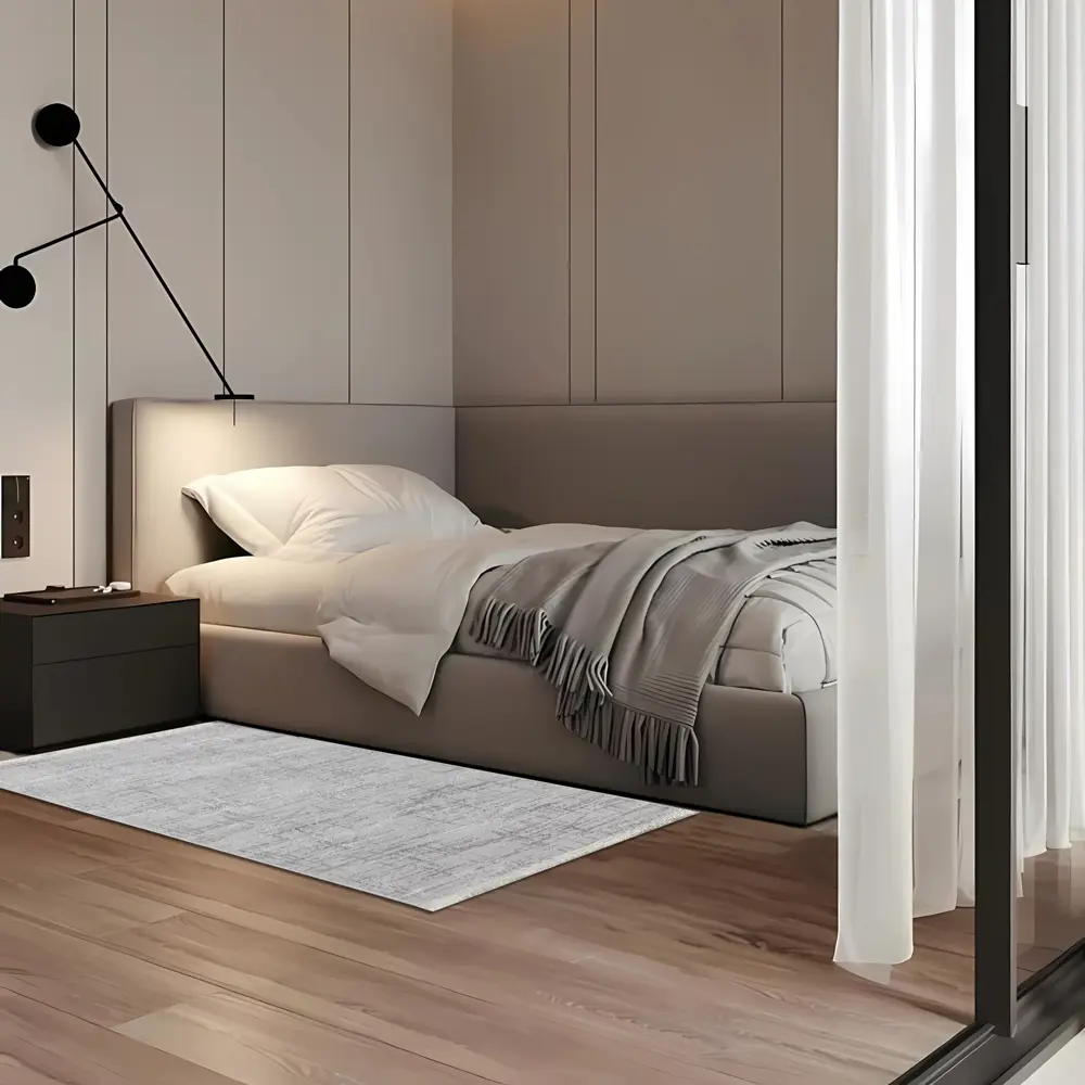 Ковер Роялтафт Терра 80x150 см полиэстер 84712_20552 цвет серый STLM-2198360