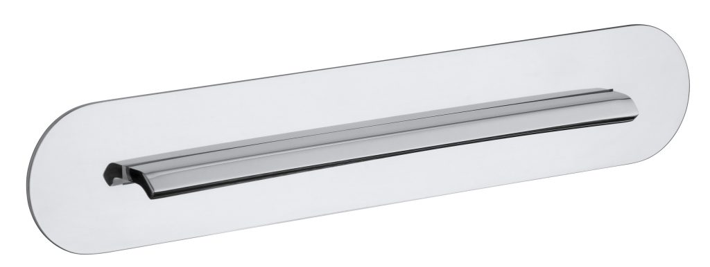 893 / R Встраиваемая душевая лейка-водопад с овальным фланцем. Bongio Wellness 893/R