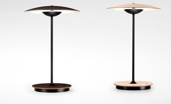 094018 Настольная лампа S венге-белый Marset Ginger - Вид №1