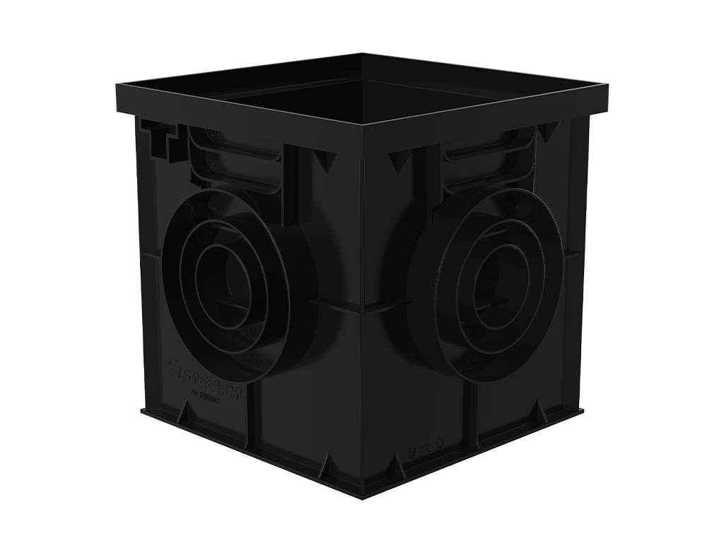 P3030С Дождеприемник пластиковый SteeStart 300х300 ГеоПластБорд GPBST-208