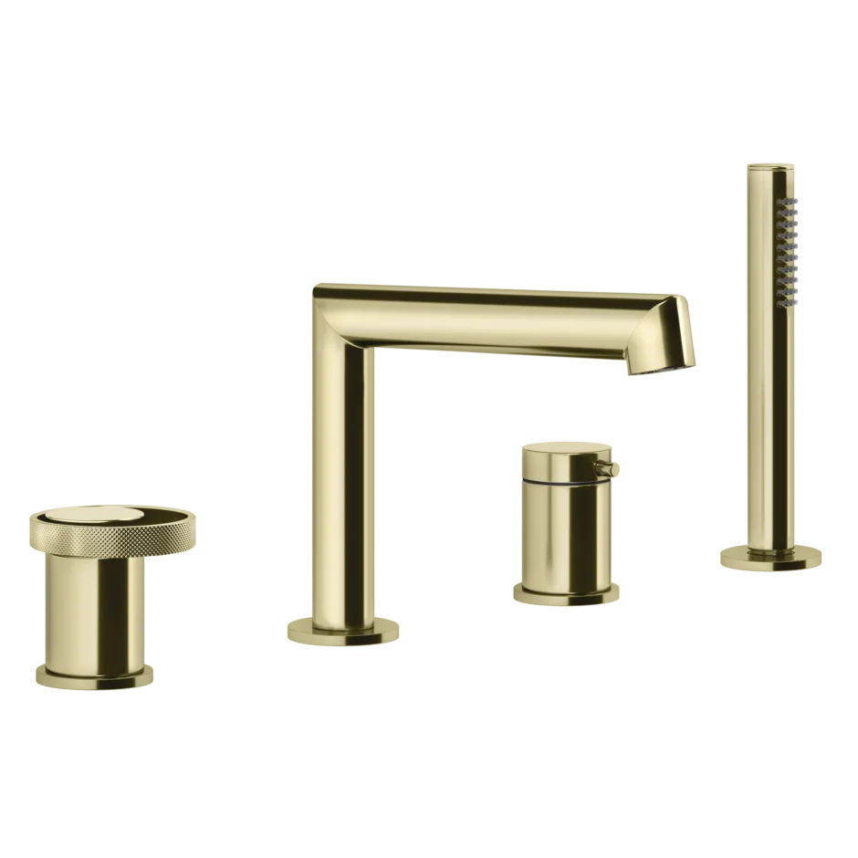 Смеситель для ванны 63337 710 Gessi Anello ЛАТУНЬ PVD 63337710