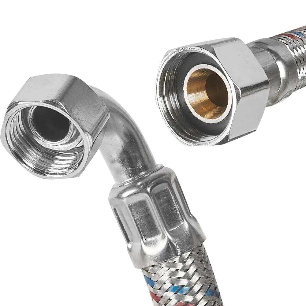 Угловая подводка Aquabeam для воды 3/4 150 см с внутренней резьбой 86853138 STLM-0805599 - Вид №1