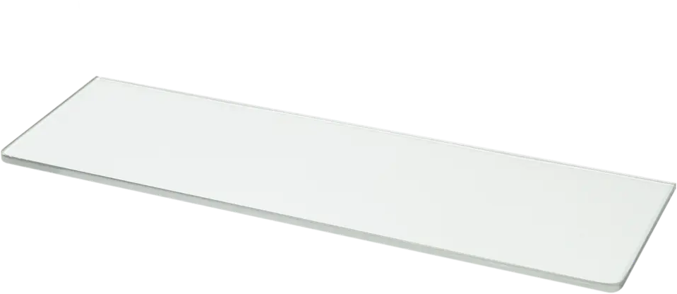 Стеклянная полка OMEGA GLASS для ванной комнаты 12×51 см 88016391