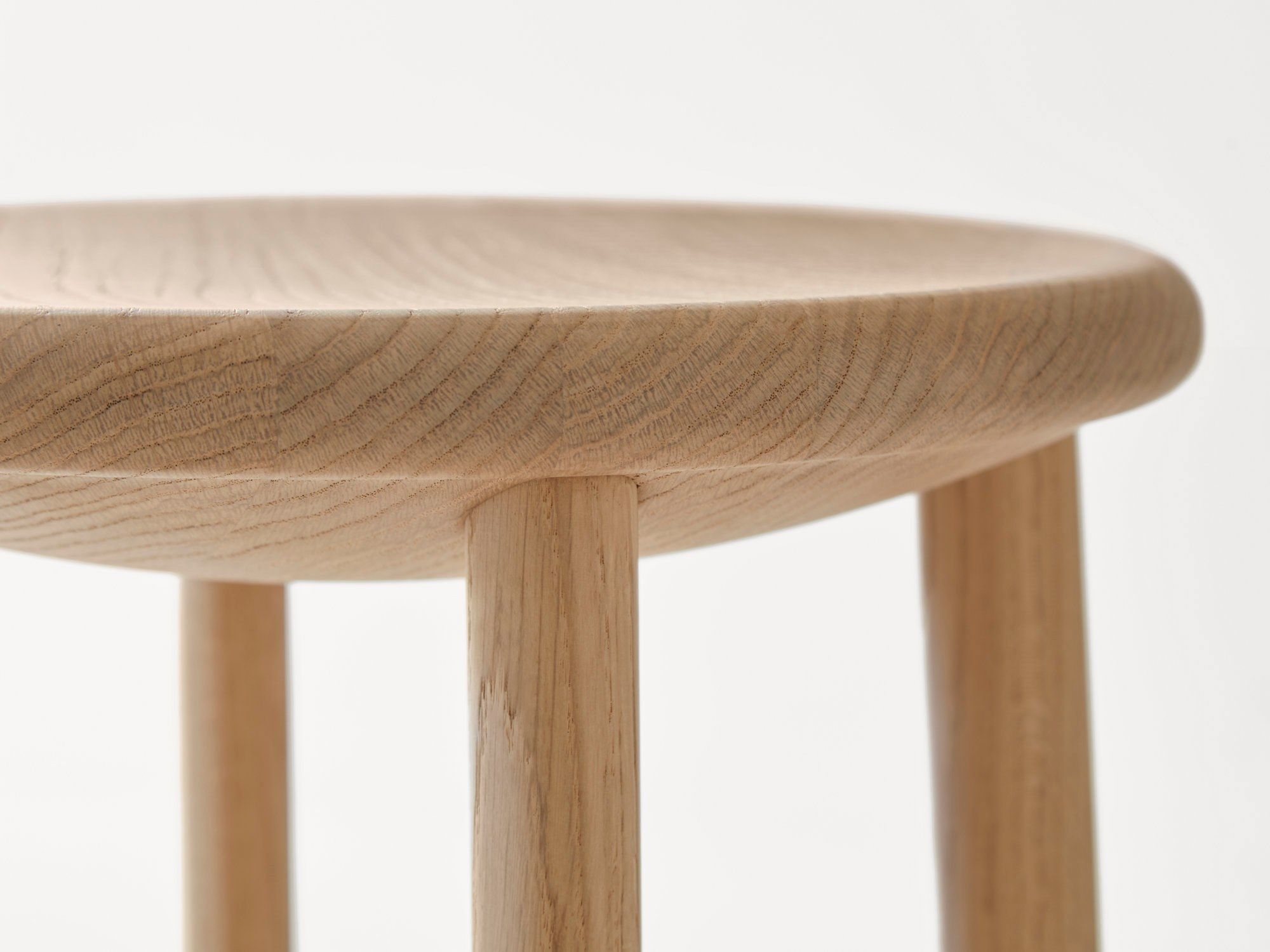 Стул грецкого ореха с подставкой для ног BassamFellows BOWL ARCH-00090459 - Вид №5