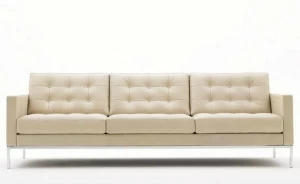KNOLL Стеганый 3-х местный диван Florence knoll relax