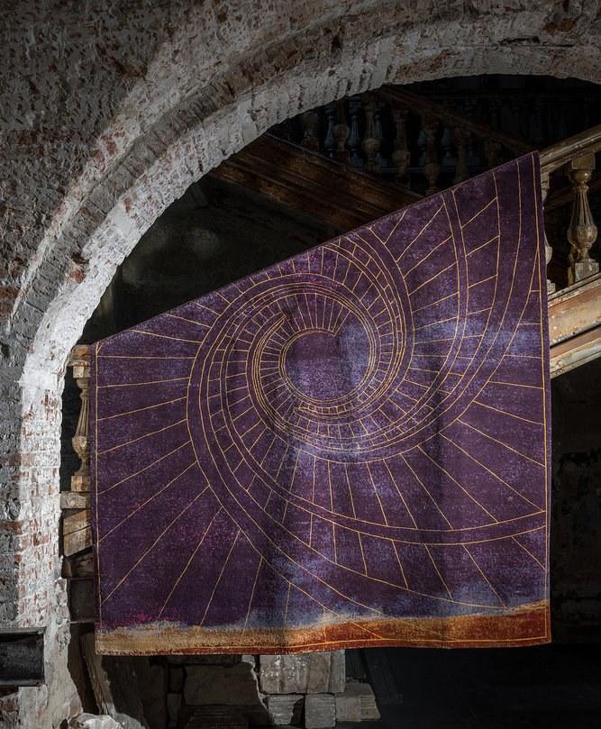 Tapis Rouge Прямоугольный коврик ручной работы La scala Tr1238 - Вид №1