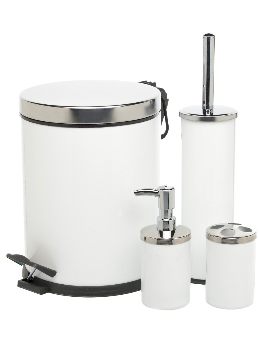 Набор аксессуаров для ванны Nebula 4Set White NAVAKO 11113