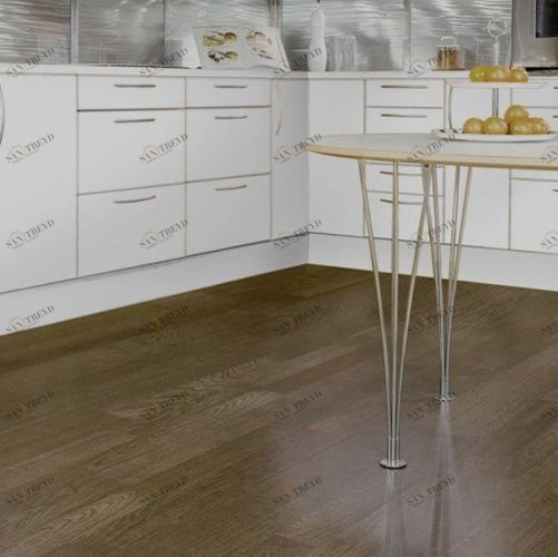 Паркетная доска Golvabia Lightwood 2-strip дымчатый Дуб Натур (Гладкая) 1190х195 мм 1700200014