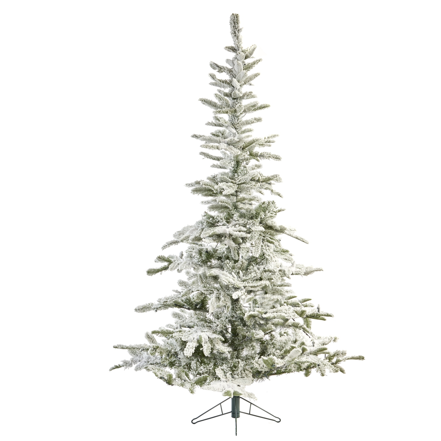 ALS 78247 Елка полукруглая пристенная белая Н.225 см GOODWILL Santreyd 