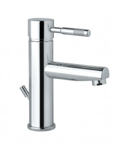 44CR5271 Santan Ravenna, однорычажный смеситель для раковины с донным клапаном, цвет хром