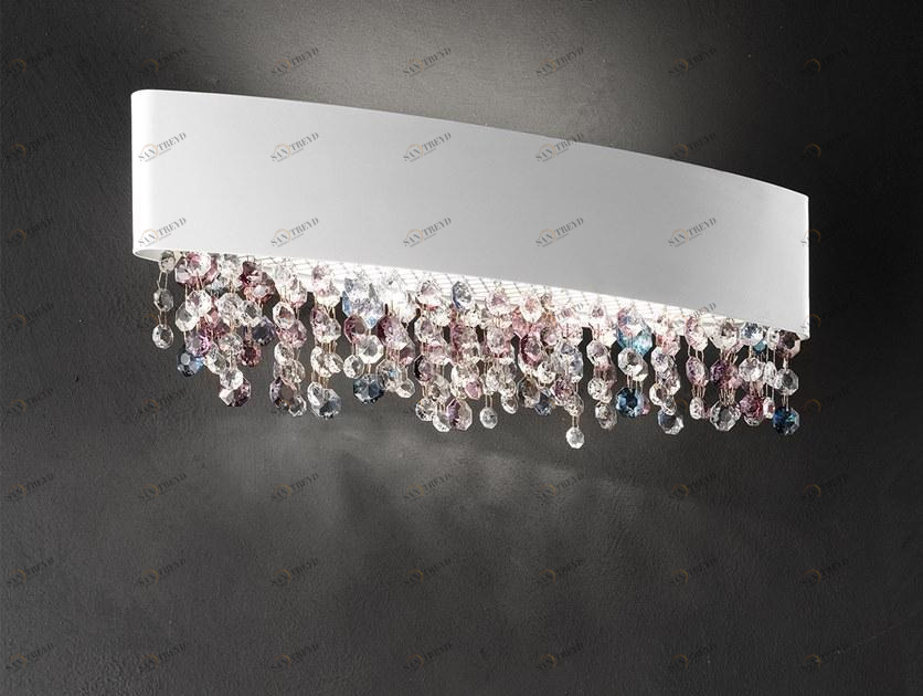 Masiero Настенный светильник из металла с кристаллами Olá OLA sun-id-1461544