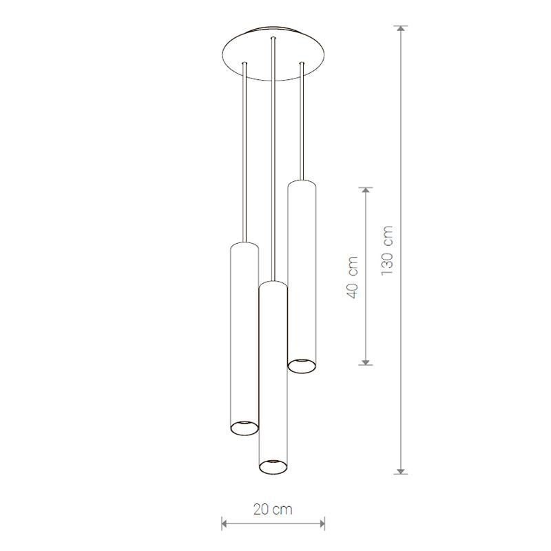 Подвесная люстра Nowodvorski Eye 8916 NOWODVORSKI ДИЗАЙНЕРСКИЕ, EYE 313148 Белый  - Вид №1