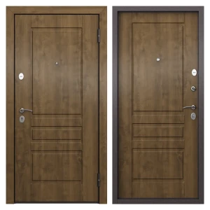 Дверь входная металлическая Страйд, 950 мм, правая, цвет летиция орех РР