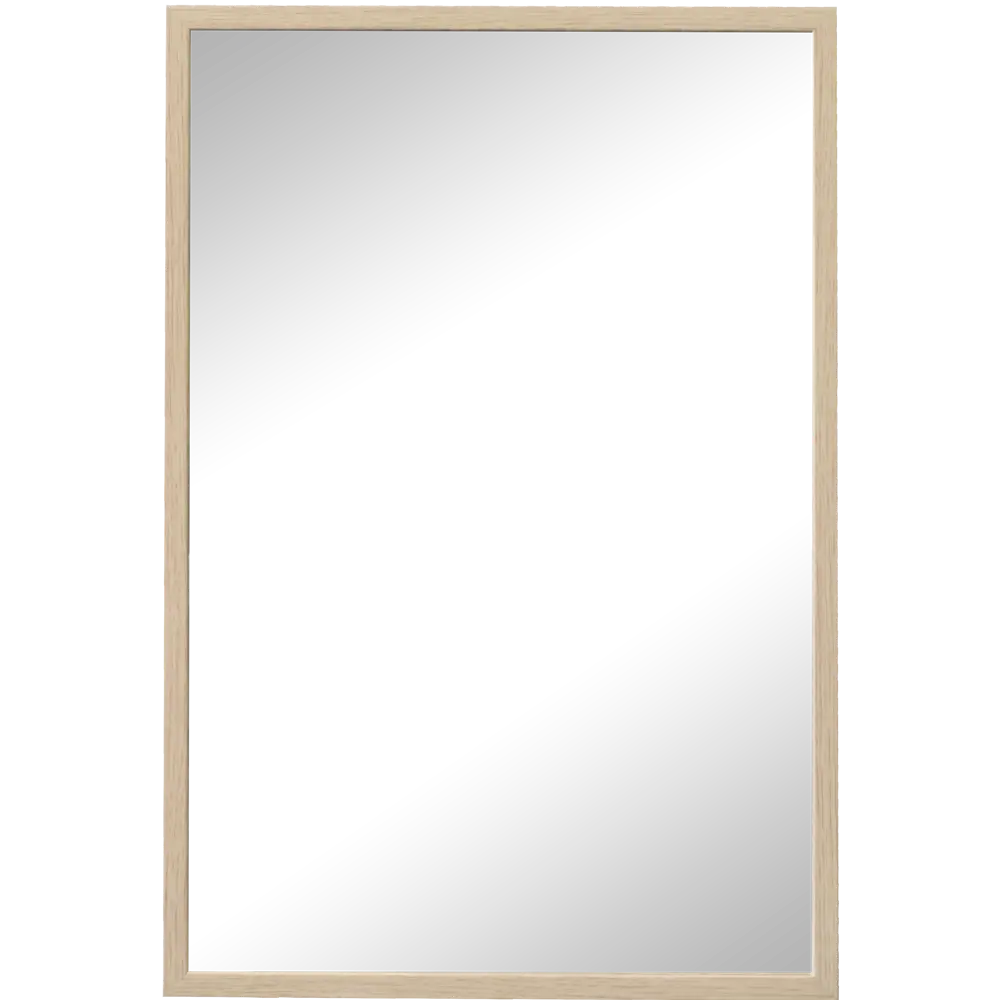 Зеркало декоративное Milo, прямоугольник, 40x60 см, цвет дуб INSPIRE STLM-2005564