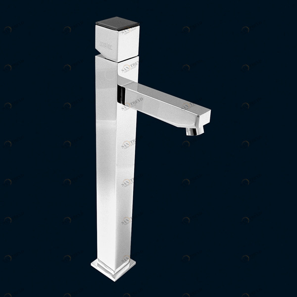 Однорычажный смеситель для раковины с высоким изливом 51.102C MAIER KROMATIC KUB 51102C