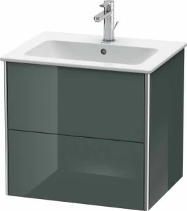 XS417103838 Тумбочка подвесная XSquare #XS4171 610 x 478 мм Доломитово-серый глянцевый лак