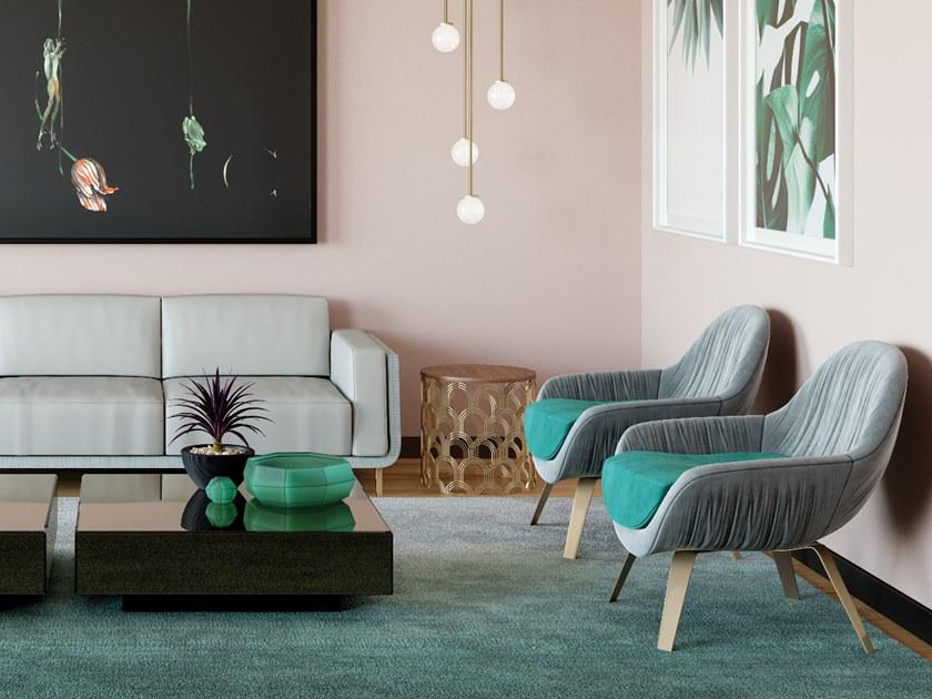 Jetclass Кресло из ткани с подлокотниками Draper Jdp303  - Вид №3